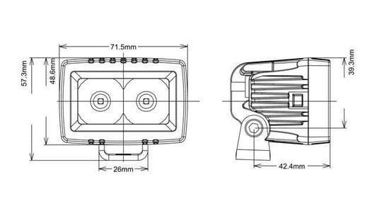 WILDERNESS LIGHTING COMPACT 2 - Spot Beam