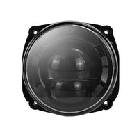 Bullet Style LED High & Low Beam Headlight with Halo DRL - Single