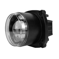 Bullet Style LED High & Low Beam Headlight with Halo DRL - Single