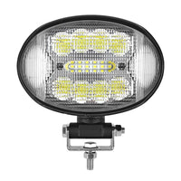5.5 Oval Work Light With Side Lights - 42w