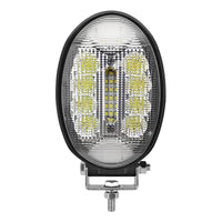 5.5 Oval Work Light With Side Lights - 42w