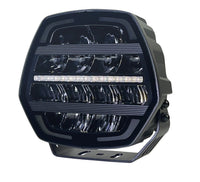 9" Driving & Position Light with Integrated Amber Strobes