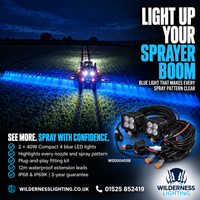 Wilderness Lighting COMPACT 4 Blue Spot Beam