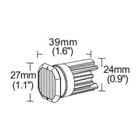Hazard 4 Hideaway LED Strobe Light ECE R10 R65 CE