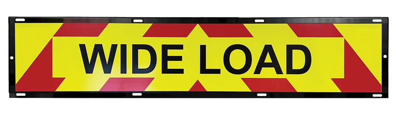 Chevron Warning Board