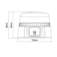 Battery Beacon magnetic mount rechargeable  - 2 Modes