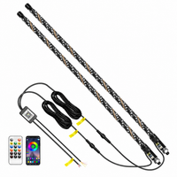 COB LED Marker Light Whip Pole 4ft – Pair