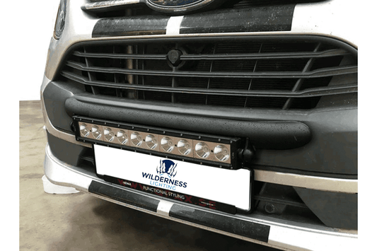FORD TRANSIT CUSTOM (2013 - ) WILDERNESS LIGHTING BUMPER MOUNT & LED LIGHT BAR