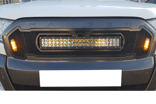 Hazard 3 LED Slimline Surface Mount Strobe  Amber