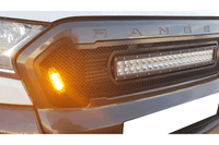 Hazard 3 LED Slimline Surface Mount Strobe  Amber