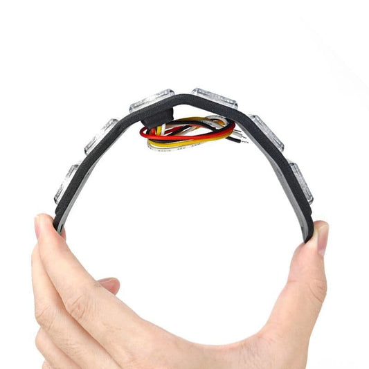 Hazard 6 FLEXI Slimline Surface Mounted Strobe