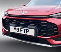 Hazard Number Plate Warning Light