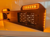 Hazard Number Plate Warning Light