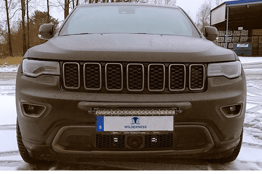 JEEP GRAND CHEROKEE (2014>) WILDERNESS LIGHTING BUMPER MOUNT & LED LIGHT BAR