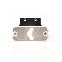 LED Front Marker & Reflector - White