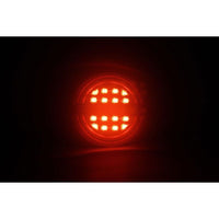 LED Round Tail Lights - Pair - 139mm
