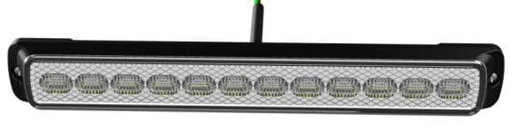 LED Tail Light with Flashing amber strobes - 248mm x 32mm