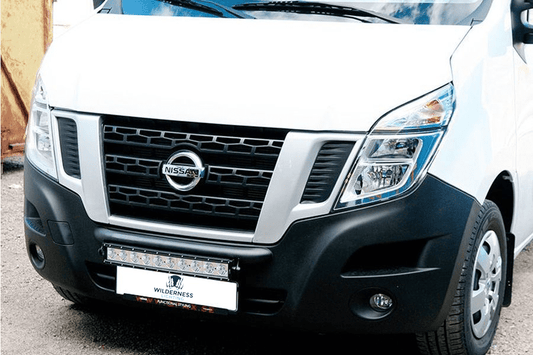 NISSAN NV400 (2012 -) WILDERNESS LIGHTING BUMPER MOUNT & LED LIGHT BAR