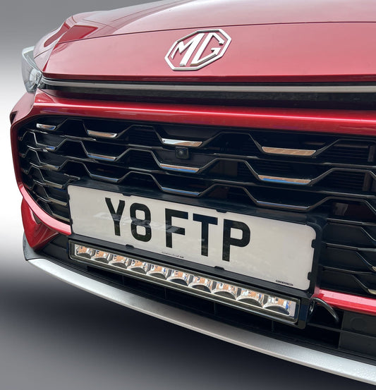 NUMBER PLATE MOUNTED DRIVING LIGHT