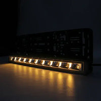 NUMBER PLATE MOUNTED DRIVING LIGHT