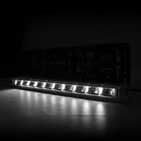 NUMBER PLATE MOUNTED DRIVING LIGHT