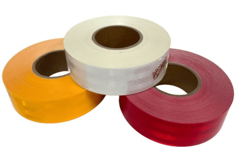 Premium ECE104 Reflective Conspicuity Tape for Vehicle Safety Compliance - 10 Year Warranty