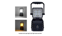 RECHARGEABLE INSPECTION  LIGHT WITH AMBER STROBES