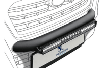 RENAULT KANGOO (2014 - ) - WILDERNESS LIGHTING BUMPER MOUNT & LED LIGHT BAR