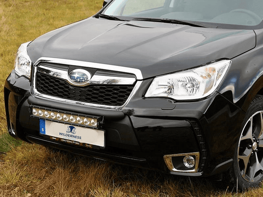 SUBARU FORESTER (2013 - ) - WILDERNESS LIGHTING BUMPER MOUNT & LED LIGHT BAR
