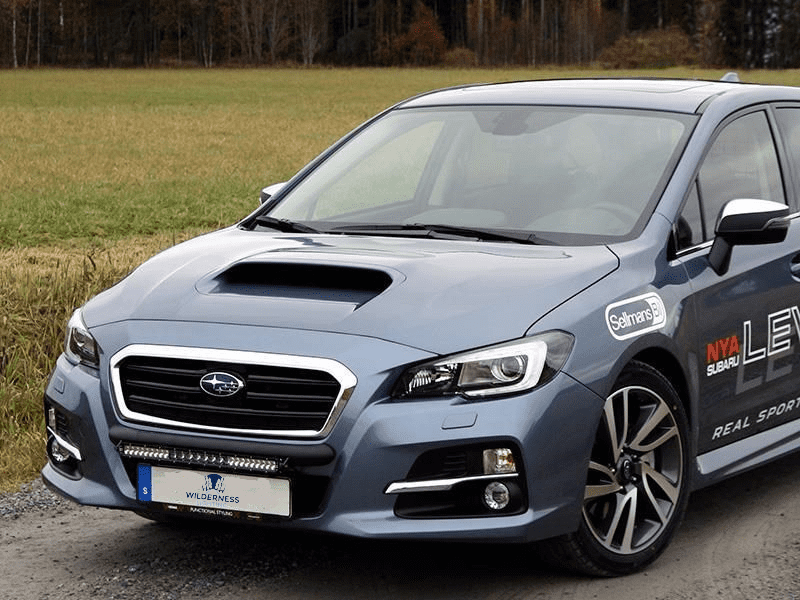 SUBARU LEVORG (2016 - ) - WILDERNESS LIGHTING BUMPER MOUNT & LED LIGHT BAR