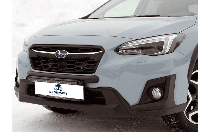 SUBARU XV (2018 - ) - WILDERNESS LIGHTING BUMPER MOUNT & LED LIGHT BAR