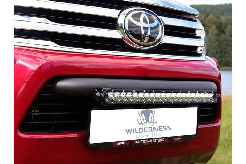 TOYOTA HILUX (2016 - ) - WILDERNESS LIGHTING BUMPER MOUNT & LED LIGHT BAR