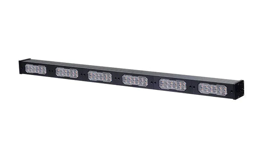 Traffic Advisory Bar - Smoked Lens - Amber LEDs - 36"