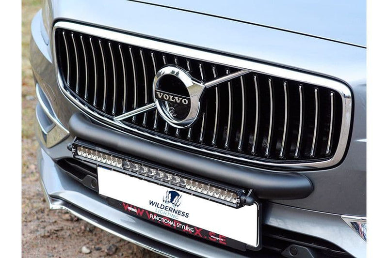 VOLVO S90/V90 (2017  - ) - WILDERNESS LIGHTING BUMPER MOUNT & LED LIGHT BAR