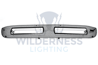 VW Amarok 10-16 Black Mesh Grille + 2 10in Solo Lights