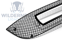 VW Amarok 10-16 Black Mesh Grille + 2 10in Solo Lights