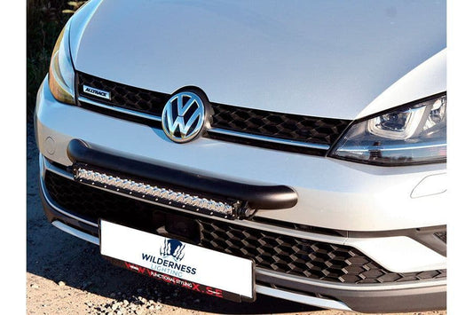 VW GOLF ALLTRACK (2015 - ) - WILDERNESS LIGHTING BUMPER MOUNT & LED LIGHT BAR