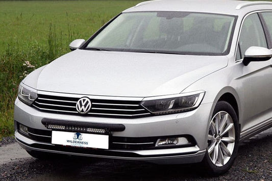 VW PASSAT (2015 - ) - WILDERNESS LIGHTING BUMPER MOUNT & LED LIGHT BAR