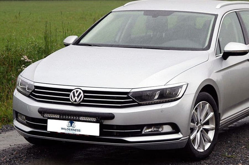 VW PASSAT (2015 - ) - WILDERNESS LIGHTING BUMPER MOUNT & LED LIGHT BAR