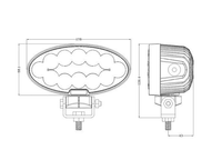 WILDERNESS LIGHTING 7" OVAL - 60W