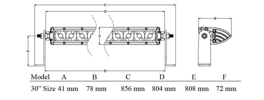 WILDERNESS LIGHTING 30" SCENE LIGHT