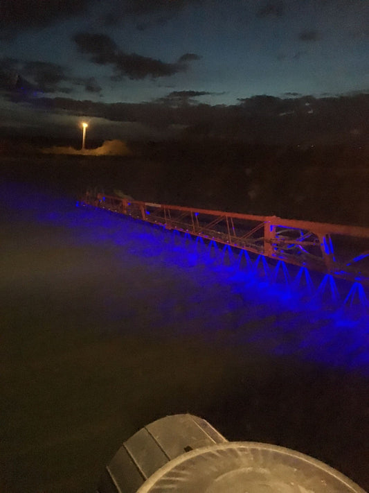 WILDERNESS LIGHTING SPRAYER BOOM BLUE LIGHT KIT